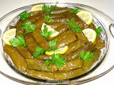 Stuffed Grape Leaves (Zeytinyagli Yaprak Sarma)