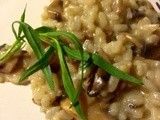 Risotto; mantarlı, tarhunlu, vermutlu