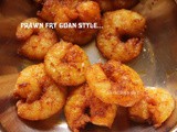 Prawn Fry Goan Style / Shrimp Chilli Fry