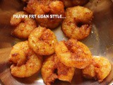 Prawn Fry Goan Style / Shrimp Chilli Fry