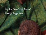 Ragi Adai Sweet/ Kelvaragu Inippu Adai/ Ragi Rotti