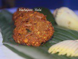 Vazhaipoo Vadai recipe / Banana Blossom Vada (Fritters) recipe