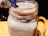 Purple Sweet potato ice cream smoothie