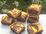 Vegan Chocolate Creamcheese brownies