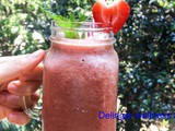 Watermelon Strawberry Juice