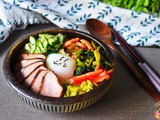 Bibimbap with Sous Vide Pork (Gluten-free, Paleo, Low-carb)