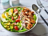 The Best Chicken Cobb Salad (Whole 30, Paleo)