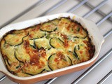 Gratin Courgettes Oignons – 445 kcal