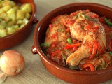 Poulet Basquaise traditionnel