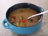 Soupe Provençale au chorizo – 160 kcal