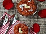 Apple Milk Halwa/ Apple Halwa - Virtual Birthday Party for Shama Nagarajan