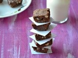 Biscuit Brownies  ( No Bake)