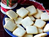 Biscuit Sablés/Eggless French Shortbread Biscuits