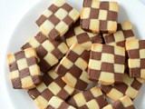 Checkerboard Cookie | Vanilla Chocolate Checkerboard Cookie