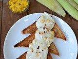 Corn Au Gratin with Toast ( Stove Top Method) |Corn on the Toast Recipe | Combo Dishes