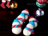 Eggless American Snowmen Cookies