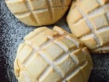 Eggless Japanese Melon Pan Bread