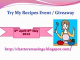Giveaway event @ Homely Food