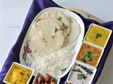 Goan Thali - a simple Goan Lunch Menu