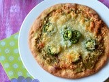 Guacamole Jalepeno pizza - Mexcian Style Pizza