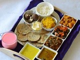 Haryanvi Thali |Simple Haryanvi Lunch Thali