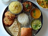 Maharastrian Thali |Marathi Thali