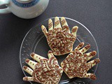 Mehndi Cookie | Henna Inspired Cookies | Indian Mehndi Cookie