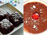 Mokkapalat ( Chocolate Brownies Finnish style) | Finnish Chocolate Pudding ( Light and silky version) ~ Finnish Cuisine Recipes