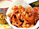 Onion Thul Pakoda Recipe |Crispy Onion Pakoda/ Pakoras ~Tea Time snacks