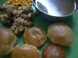 Pani and Raw banana stuffing  for Golgappas  (Come On - Lets Cook Buddies) Entry 46