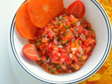 Persimmon Strawberry Salsa Recipe | Salsa Recipes
