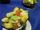 Pineapple Avacado salad