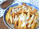 Poutine ( With Bechamel sauce ) | Poutine with White Gravy | Combo Dishes ~ Day 2