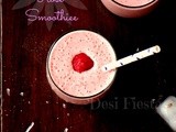 Raspberry Gulkand Rose Smoothie