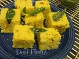 Rava dhokla / Semolina cake