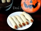 Spooky Witch Finger Cookies