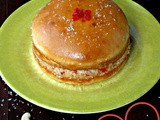 Thengai bun / Dilkush/ Stuffed Coconut Buns -Virtual b'day party for sangeetha