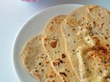 Whole Wheat Naan ( Yeast Free) | Stove Top Wheat flour Naan