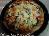 Mixed Vegetable Wheat Base Pizza | Mix Veg Pizza