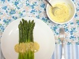 Asperges à la vinaigrette à l’estragon