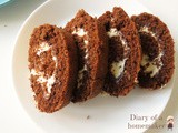 Chocolate Swiss Roll Cake