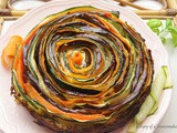 Gluten Free Sprial Vegetable Tart