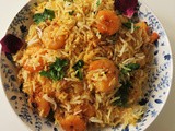 Prawn Biryani/ Shrimp Pilaf