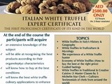 Become a White Truffles Expert - icws Italian White Truffles Course Details