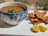 Brown Lentil Soup is just as good as red lentil soup if not better