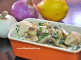 Chicken & Mushroom in a Cream Sauce