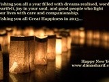 Happy New Year! Welcome 2013