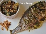 Summer Baked Whole Fish & a Side Serving of Keeping it Healthy this Ramadan