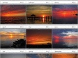 2014 Outer Banks Sunsets Wall Calendars
