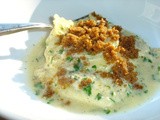 T.j.’s Artichoke Ravioli in a Toasted Bread Crumb and Butter Sauce